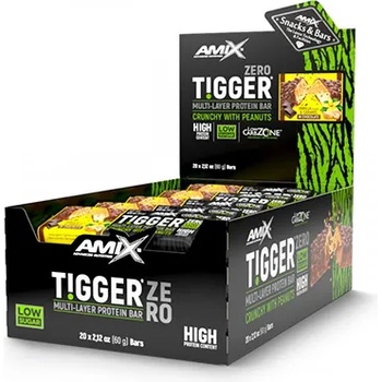 Amix Nutrition Протеинов бар AMIX TIGGER® Box, 20x60 g