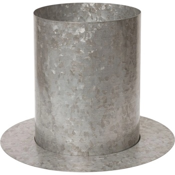 ferm LIVING Саксия Auran M сребриста (1104269082)