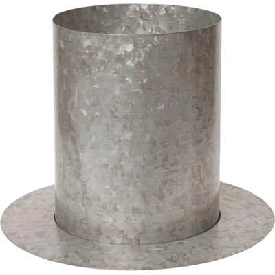 ferm LIVING Саксия Auran M сребриста (1104269082)