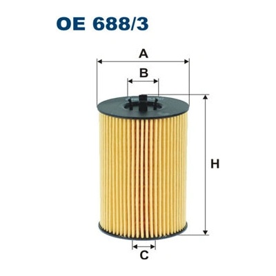 OE 688/3 FILTRON Olejový filtr – Sleviste.cz
