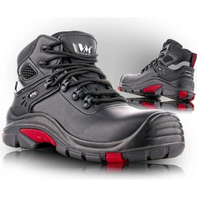 VM Footwear DALLAS S3 obuv Čierna