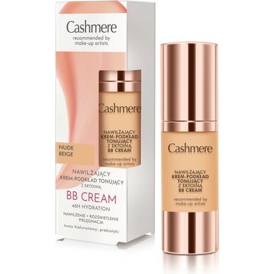 Cashmere BB Cream hydratačný krémový make-up nude beige 30 ml