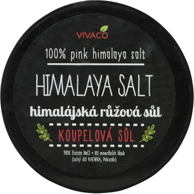 Vivaco Organic product Himalájska ružová soľ do kúpeľa 100 g