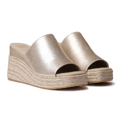 Сандали на платформа Toni pons Marlene esparto wedge sandals - Beige (Champagne)