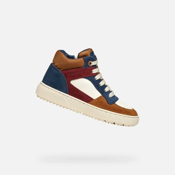 GEOX Светлокафяви момчешки маратонки Geox Theleven Geox | Kafyav | Момчешки | 29