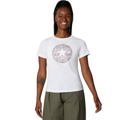 Converse FALL FLORAL PATCH GRAPPHIC TEE