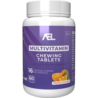 ASL Multivitamín žuvacie tablety 60 kapsúl