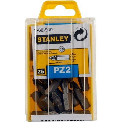 bity Stanley 1/4" křížové Pozidriv Pz2 - ruční 1-68-949