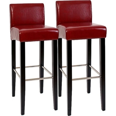 Design-Shop DS25 Červená 2 ks