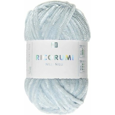 Rico Design Ženilková priadza Ricorumi Nilli Nilli odtieň 014 svetlo modrá - 1 ks