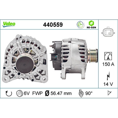 Alternátor VALEO 440559