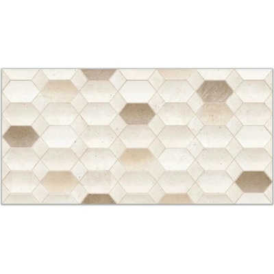 EcoCerram Dekor Ibiza beige 30 x 60 cm béžová 1ks