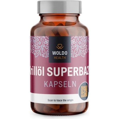Woldohealth Krill olej SUPERBA2 120 softgel kapslí