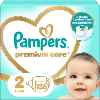 PAMPERS Premium Care 2 136 ks