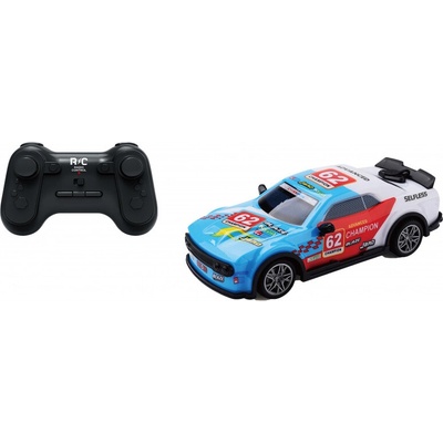 Auto 62 Champion svietiaci dymiaci RC na diaľkové ovládanie RTR 19 cm