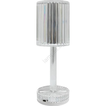 MILAGRO LED презареждаема сензорна настолна лампа SIMPLE LED/1W/5V 2400 mAh 3000-6000K прозрачна (MI2736)