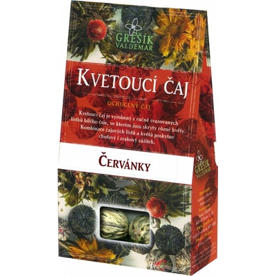 Grešík Kvetoucí čaj krabice Červánky 4 ks