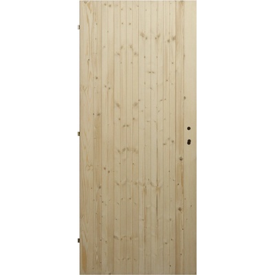 Tomáš Hrdinka Palubkové dvere plné - Slim 60 x 198,5 cm Ľavé borovica