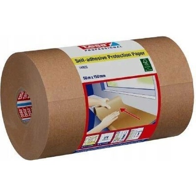 Tesa 74922 ochranný papír samolepicí 50 m x 300 mm malířský