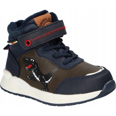 American Club dětské zimní boty xd168 na suchý zip nv