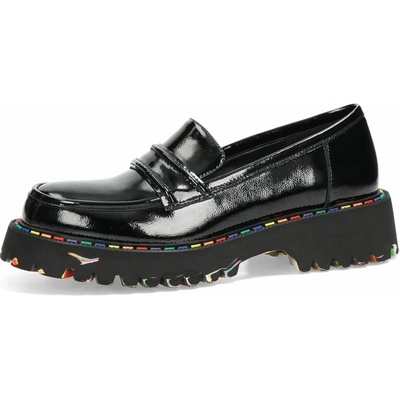 Robel dámské kožené mokasíny černé