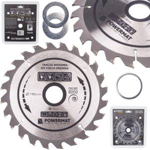 Powermat Трион за дърво 190мм 24Т 30мм 41842 (pm0885)