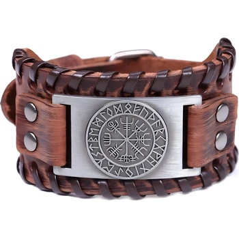 HARAHU Гривна ro-34348 - Кафява / Сребриста kp34348 (ro-34348)