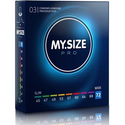 My Size 72mm 3 ks