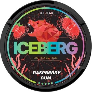Iceberg raspberry gum 50mg/g 20 vrecúšok