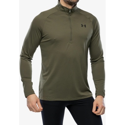 Under Armour Tech 2.0 1/2 Zip Long Sleeve Marine Green Black