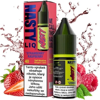 Nasty LIQ Salt Strawberry Raspberry 10 ml 10 mg
