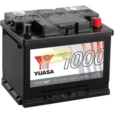 YUASA 55Ah 480A right+ (YBX1027)