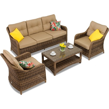 Garden Point Мебели от техноратан Toledo Coffee 5 кафяво Garden Point (GAP120-3)