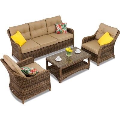 Garden Point Мебели от техноратан Toledo Coffee 5 кафяво Garden Point (GAP120-3)