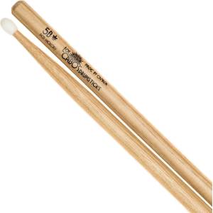 Los Cabos LCD5BRHN 5B Nylon Red Hickory Палки за барабани (LCD5BRHN)