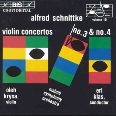 Violin Concertos Nos. 3 and 4 - Klas, Malmo So, Krysa CD