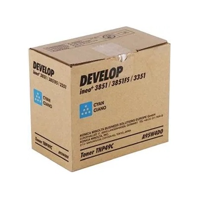 Develop Тонер касета DEVELOP TNP49C, ineo+ 3351, +3851, 12000 k. , Cyan (A95W4D0)