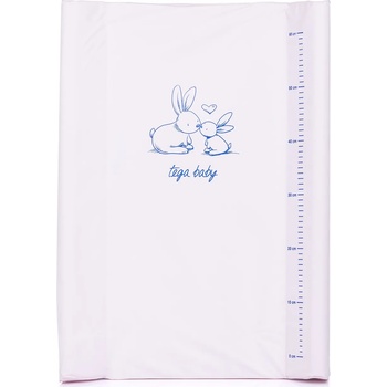 Tega Baby Подложка за повиване Tega Baby - Зайчета, Розова (PZPLB01802PI)