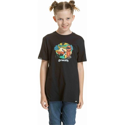 Meatfly детска тениска Moto Черна | Черна Meatfly | Cheren | Момичешки | 158