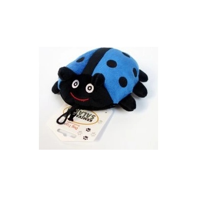 Hračky Salač Beruška modrá pískací 17 cm