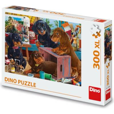 DINO Jezevčíci 300 XL dílků