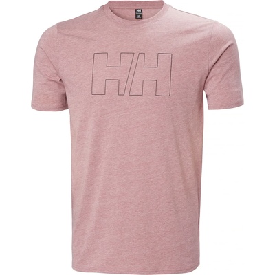 Helly Hansen Мъжко синтетично термобельо Helly Hansen Tech Logo T-Shirt Synthetic base layer - Wildberry (014-2513-0211)