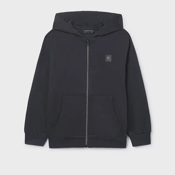 MAYORAL Суичър с качулка basic черен цвят за момче Mayoral