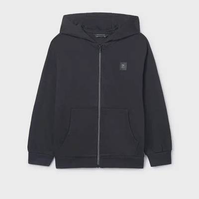 MAYORAL Суичър с качулка basic черен цвят за момче Mayoral