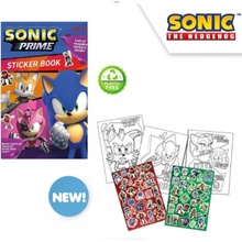 Kreatívny set Ježko Sonic omaľovánky samolepky SN00013