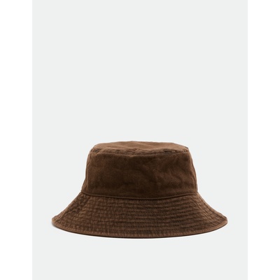 Marks & Spencer Кофа шапка от чист памук Marks & Spencer кафява Marks & Spencer | Kafyav | МЪЖЕ | L/XL