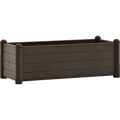 STEFANPLAST Kvetináč, vyvýšený záhon ITALIA 100x43x35cm moka