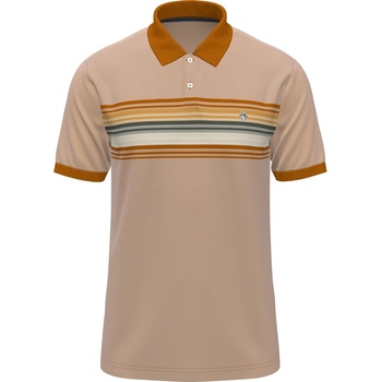 Image 1 of Original Penguin Блуза с яка Original Penguin Men's Birdseye Short Sleeve Polo Shirt - Sudan Brown