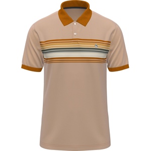Original Penguin Блуза с яка Original Penguin Men's Birdseye Short Sleeve Polo Shirt - Sudan Brown