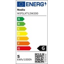 Nedis SmartLife LED Wi-Fi Teplá až studená biela 200 LED 5 x 4 m Android IOS WIFILXT12W200